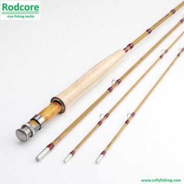 8ft 3piece 5wt Split Bambus Fliegen Rod